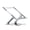 Silver, variant on Foldable Computer Lifting Aluminum Laptop Stand Ergonomic Lightweight and Sturdy Heat Dissipation for 10-17.3inch Laptop