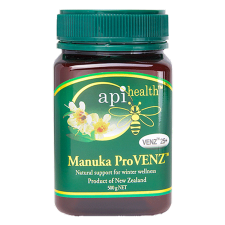 Manuka Honey 500g API Health VENZ 25+ with Bee Venom and Propolis