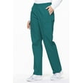 thumbnail image 4 of Dickies EDS Signature Scrubs Pant for Women Natural Rise Tapered Leg Pull-On Plus Size 86106, 4XL, Teal Blue, 4 of 7