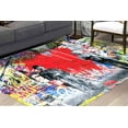 thumbnail image 4 of Banksy Graffiti Rug, Gift Rugs, Abstract Rug, Banksy Street Art Rugs, Kitchen Rug, Chaplin Rugs, Personalized Rug, Modern Rug, Small Rug, 5.2'x7.5' - 160x230 cm, 4 of 9