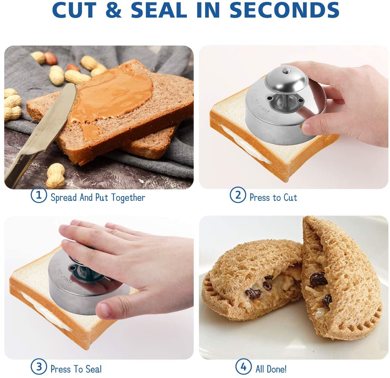 round sandwich press
