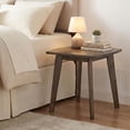thumbnail image 4 of Gymax 2PCS Solid Wood Side Table w/Thickened Top & Curved Edge for Living Room Bedroom, 4 of 10