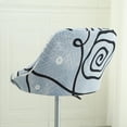 thumbnail image 3 of Stretch Bar Stool Chair Covers Set of 2 Pub Counter Short Back Chair Covers Kitchen, 3 of 7