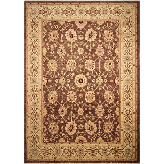 Peshawar Oakley Brown/Ivory Rug, 10'0" x 13'10"