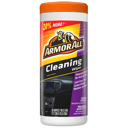 Armor All Cleaning Wipes, 30-Count, Car Cleaning, Auto (Best Car Cleaning Products 2019)