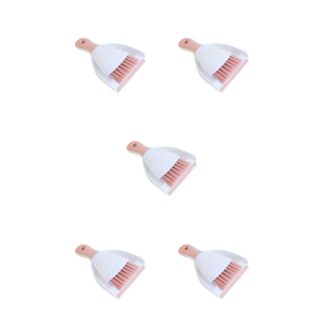 Injueey Juego de recogedor de escoba ligero y eficaz Coloque una escoba pequeña y un recogedor sin manchas conveniente rosa 75 × 44,5 × 45 Type2 NO2