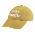 thumbnail image 7 of Nana’s Favorite Sand Colour Hat Adjustable Funny Fashion Unisex Baseball Cap for Men Women, 7 of 7