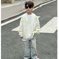 thumbnail image 6 of Tiijoy Boys Baggy Distressed Ripped Jeans Straight Denim Pants Streetwear, Sizes 18-24M, 6 of 8