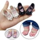 thumbnail image 1 of Gwong Juguete 1 par preciosos zapatos de muñeca Hebilla Diseño colorido arco nudo chicas muñecas zapatos para niños Gwong 30012459, 1 of 6