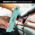 thumbnail image 6 of Adam iPhone 6/7/8 Protective Case/Extended Battery Solar Powered Detachable Ultra-Slim Magnetic External Battery with Ultra-Fast Charging Port and Finger Ring/Stand Attached (Turquoise), 6 of 7