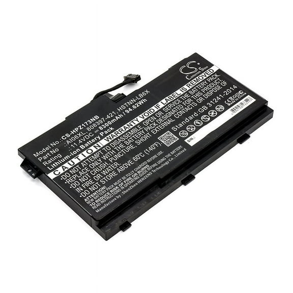 8300mAh AI06XL 808451-002 HSTNN-C86C A106XL AI06096XL-PR 808397-421 808451-001 AI06096XL Battery for HP ZBook 17 G3(2QY22EC) ZBo