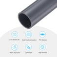 thumbnail image 3 of Uxcell Rigid Round Pipe 28.8mm ID 34mm OD 9" Length Light Grey High Impact, 3 of 6