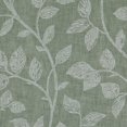 thumbnail image 2 of Eclipse Nora Botanical Print Absolute Zero Blackout Curtains, 50” x 63”, 2 of 2