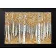 thumbnail image 2 of Wiens, James 18x13 Black Modern Framed Museum Art Print Titled - Forest of Gold, 2 of 5
