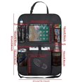 thumbnail image 3 of 2pcs/bag Car Rear Seat Storage Bags - 6 Pockets for Tablets, Computers, Books, Toys,, 3 of 4