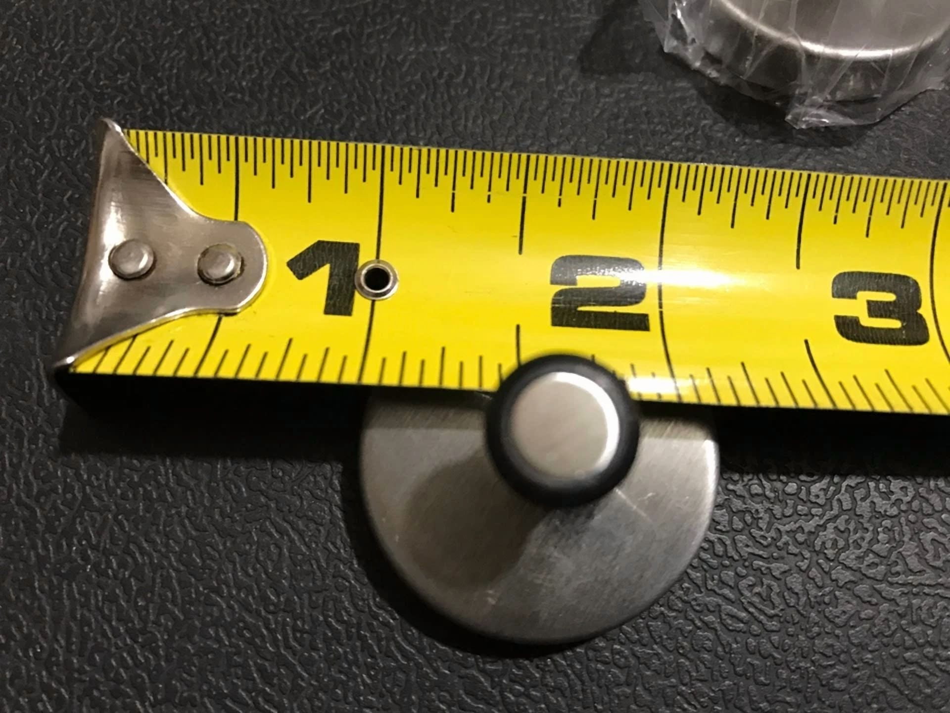 Stainles Steel Mini Memo Magnets W/ Hooks Magnet Hook Set Of 4