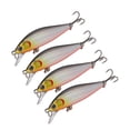 thumbnail image 2 of Almencla 4 Pcs Leurres Réalistes pour Carpe Saumon Perchoir Blanc, 2 of 8