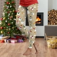 thumbnail image 2 of adviicd High Waisted Christmas Leggings for Women - Long Length Buttery Soft Yoga Pants for Workout Athletic (Khaki, XXL), 2 of 4