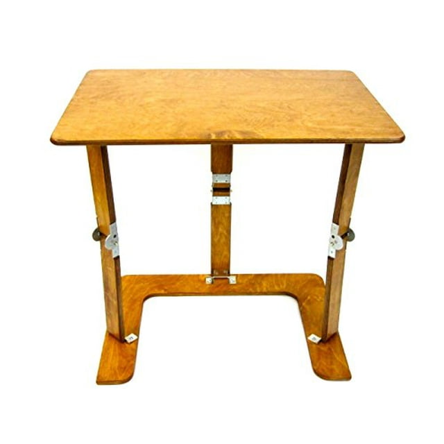 Spiderlegs Folding Couch Desk Tray Table, 25-Inch, Warm Oak
