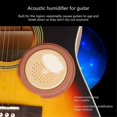 thumbnail image 2 of Humidificador de guitarra Humidificador de guitarra acústica con orificios de sonido Humidificador de guitarra Paquetes de humidificadores Instru Light Brown, 2 of 5