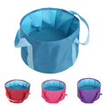 thumbnail image 1 of Cubo de camping plegable de 16 l, portátil, para viajes, contenedor de agua, lavabo, para acampar al aire libre, picnic, herramientas de pesca., 1 of 5