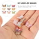 thumbnail image 2 of 100 PCS Butterfly Charms DIY Crafting Butterfly Charms Lindos Joyas de encanto Hacer encantos, 2 of 7