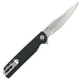 thumbnail image 2 of CRKT LCK + Everyday Carry Assisted Folding Knife with Liner Lock: Stainless Steel Plain Edge Blade, Glass-Reinforced Nylon Handle, Pocket Clip, 3801, 2 of 8