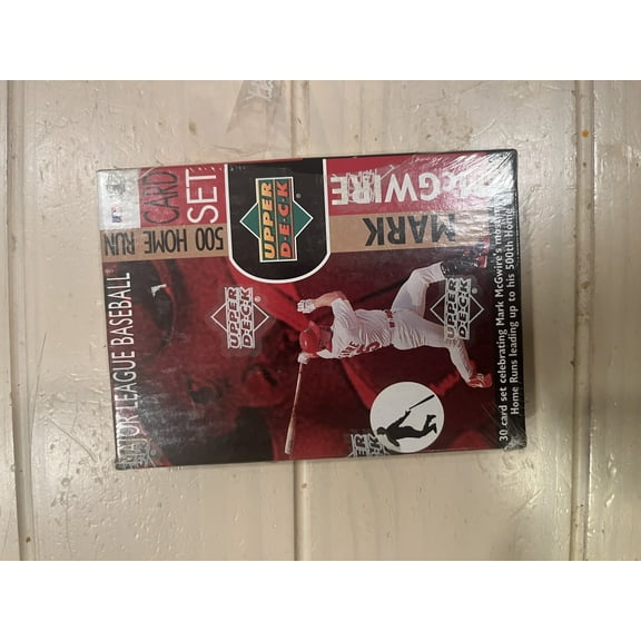 1999 Mark McGwire Upper Deck 500 Home Run Tribute Set