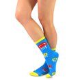 thumbnail image 5 of TeeHee Novelty Cotton Crew Fun Socks 5-Pack for Women (Cute Creatures-1), 5 of 6