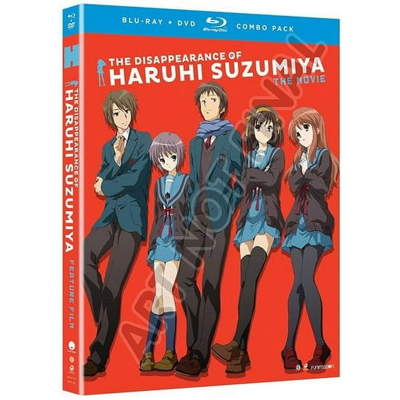 La Disparition de Haruhi Suzumiya, le Film [BLU-RAY] avec DVD, Pack de 3, Sous-Titré