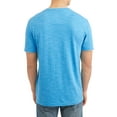 thumbnail image 3 of Lee Men's Short Sleeve Textured Jersey V-Neck Tee, Available up to size 2XL, 3 of 4