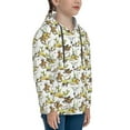 thumbnail image 3 of Balery Wild West Western Pattern Boys Hoodie, Youth Pullover Hooded Sweatshirt, Kangaroo Pocket Hoodie for Kids Girls -, 3 of 6