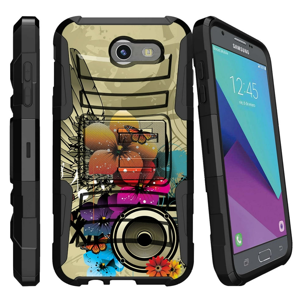 Case for [ Samsung Galaxy J3 Emerge 2017 J3 Eclipse J3 Prime Luna