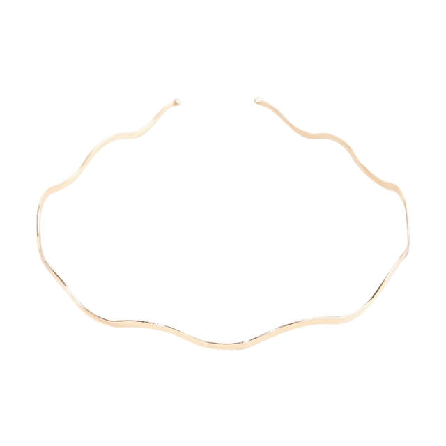 Fiudx Diadema Elegante, Elegante Aro Metálico para El Pelo, Accesorio Minimalista y Seguro, Ideal para Bodas y Fiestas, Moda Femenina, Diseño Ligero.