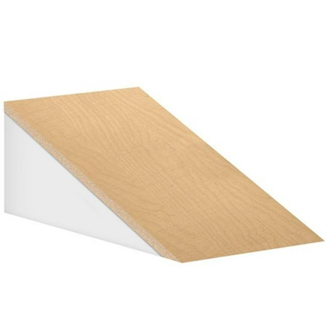Salsbury 33352MAP Sloping Hood For 21 Inch Deep Designer Wood Locker - 1 Wide - Maple