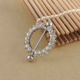 thumbnail image 4 of pitrice Rhinestone Crystal Body Nipple Barbell Piercing Rings Nipple Ring Barbell Body Piercing Jewelry Nipple Ring, 4 of 8