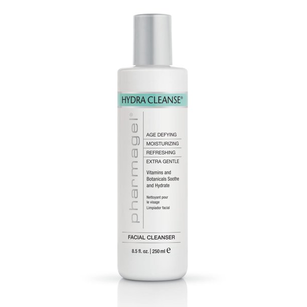 Limpiador facial Pharmagel Hydra Cleanse con agua enjuagable, 250 ml