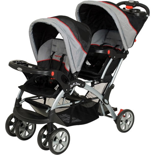 baby trend sit and stand plus double stroller