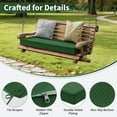 thumbnail image 6 of Kimunuk Outdoor Bench Cushions 42 x 18 x 3.5 Inch, High Density Foam Bench Seat Cushion, Porch Swing Cushion with Non-Slip Removable Cover, Green, 6 of 7
