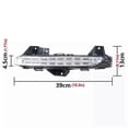 thumbnail image 1 of Car Front Bumper LED Daytime Running Light DRL Turn Signal Lamp for Porsche Panamera 2014-2017, 1 of 5