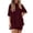 Wine women's 2 piece shorts set a1, variant on Cagogo Women's 2 Piece Shorts Set Casual Solid Basic Round Neck Short Sleeve Tshirt Elastic Waisted Lounge Sets Summer Cruise Outfits Matching Tracksuits Travel Airport Clothes, Coffee 2XL