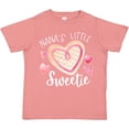 thumbnail image 3 of Inktastic Nana's Little Sweetie with Pink Heart Cookie Boys or Girls Toddler T-Shirt, 3 of 5