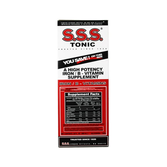 S.S.S. Tonic Liquid 20 oz