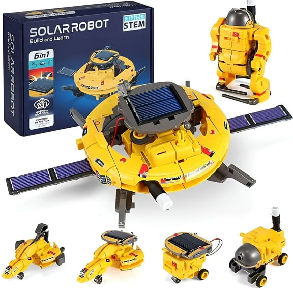 BESTSKY STEM Projects for Kids Ages 8-12,Science Kits for Boys,Solar Robot Space Toys Gifts for 8-14 Year Old Teen Boys Girls,120Pcs Building Experiments Robots for Teenage Ages 9 10 11 12