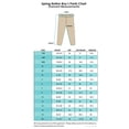 thumbnail image 6 of Spring Notion Boys' Flat Front Dress Pants, Charcoal 08, 6 of 6