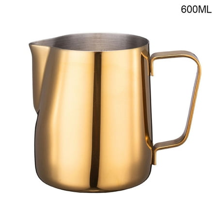 

Azhf New Arrivals Home Durable Coffee Pitcher With Scale Stainless Steel Kitchen Milk Frother Cup