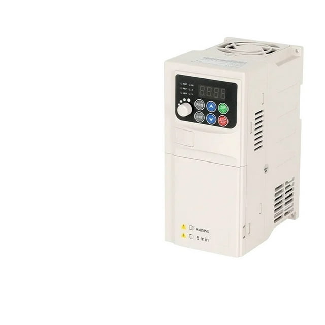 Convertisseur de Vitesse de Moteur Variable VFD Entrée 220 à Sortie 0.75/1.5/2.2/3.7/4/5.5 KW, Interface Claire