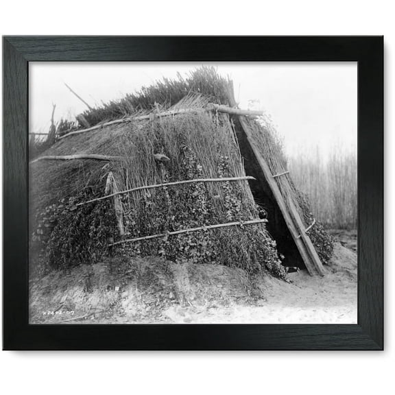 Framed Print: Chemehuevi House, 1924