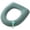 Green 【1x Toilet Cover】, variant on Polyester Toilet Seat Cushion Heater Pad with Soft Warm Cushion for Comfort and Warmth Non-Slip Bathroom Toilet Lid Cover for Enhanced Bathroom Comfort and Cozy Home Use Sopatenor