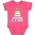 thumbnail image 3 of Inktastic Reading is a Hoot Librarian Girls Baby Bodysuit, 3 of 5